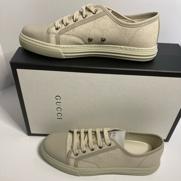 COPY - GUCCI GG Bianco sneaker men’s 6 1/2 - Picture 3 of 7